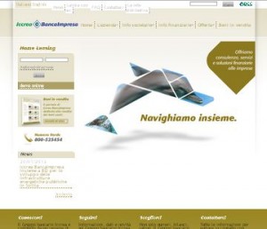 Il sito ufficiale di Iccrea BancaImpresa