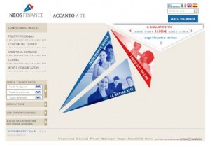 Il sito ufficiale di Neos Finance
