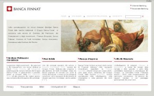 Il sito ufficiale di Banca Finnat
