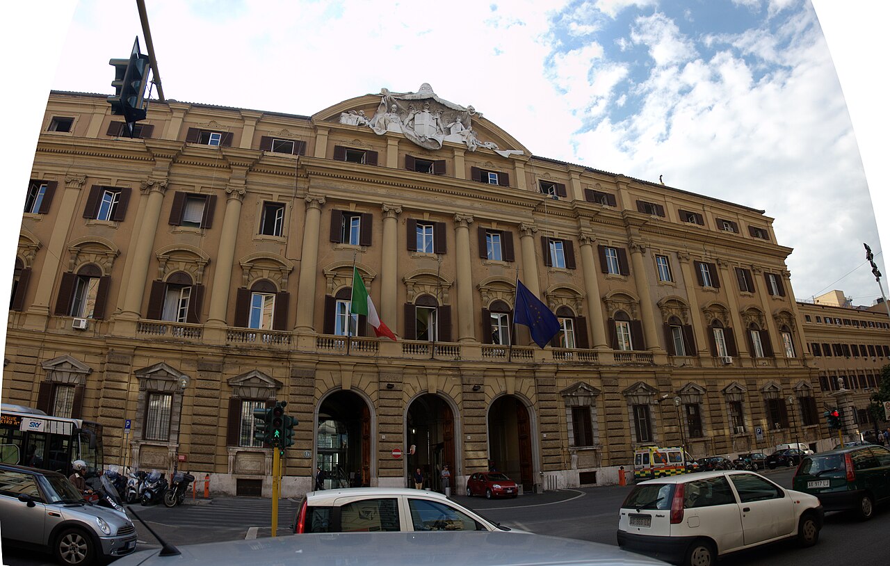 Ministero dell'Economia e delle Finanze a Roma, emittente del BTP Valore